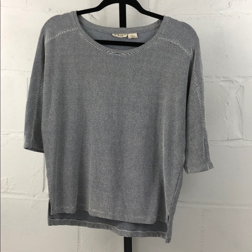 Christian Siriano Striped Sweater Top